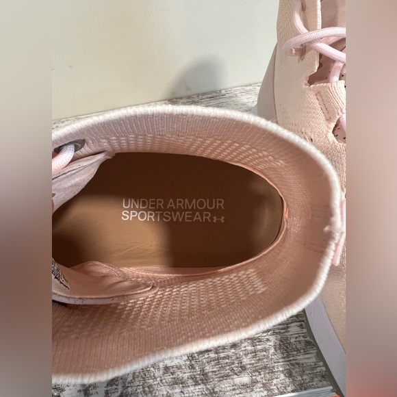 Under Armour Michelin RLT Fat Tire knit Boot Shoe Pink 1307135-115 Women's 7.5 - Picture 7 of 8